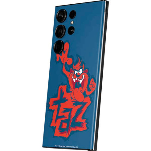 Looney Tunes Tasmanian Devil Blue Galaxy Skins